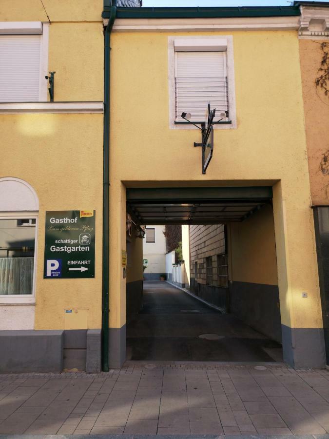 Gasthof Zum Goldenen Pflug Amstetten Exteriér fotografie